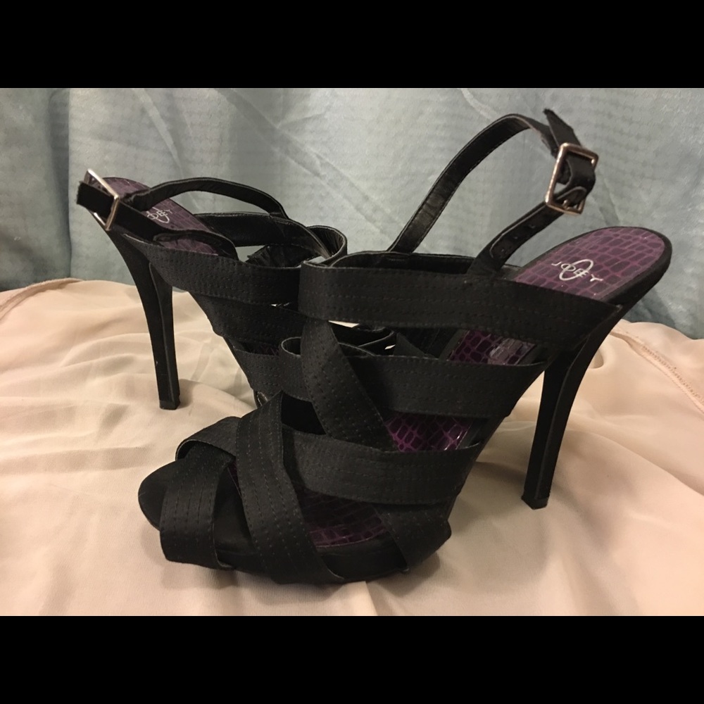 Bundle - Black sandal & Red suede/patent